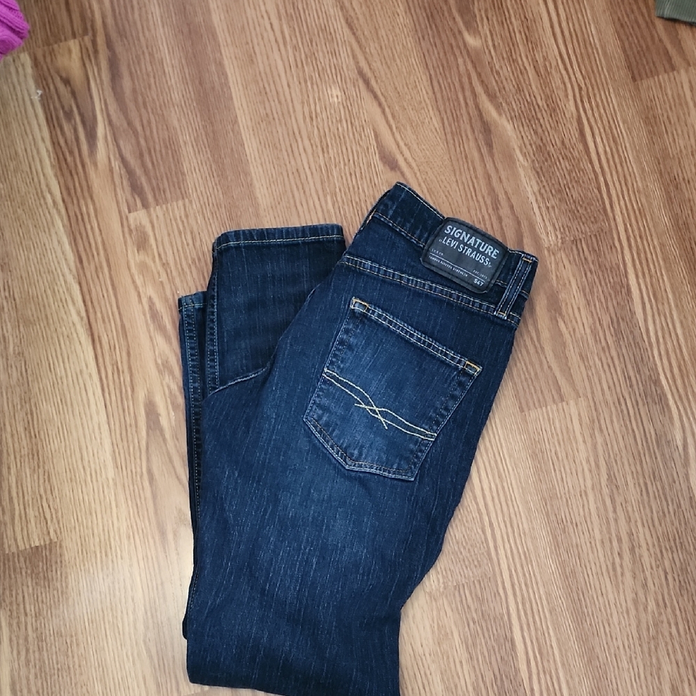 Women Signature Levi Strauss & Co. Blue Jeans